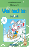 Weihnachten Malbuch