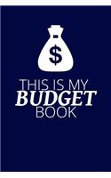 This Is My Budget Book