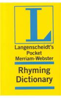 Merriam-Webster Pocket Rhyming Dictionary