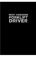 Most awesome forklift driver