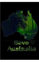 Save Australia Notebook