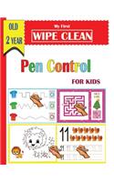 my first wipe clean pen control for kids old 2 year