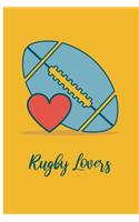 Rugby Lovers Dot Grid Journal