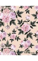 Dotted Notebook Floral Cover Mixed with beautiful colors