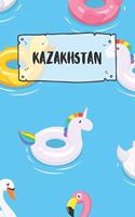 Kazakhstan: Ruled Travel Diary Notebook or Journey Journal - Lined Trip Pocketbook for Men and Women with Lines