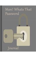 Man Whats That Password