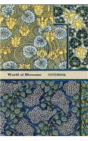 World of Blossoms Notebook [ruled Notebook/Journal/Diary to write in, 60 sheets, Medium Size (A5) 6x9 inches]