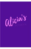 Alicia's Notebook