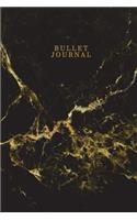 Bullet Journal: Marble + Gold Small Dot Grid Journal Notebook - 110-Page(Marble Collection)