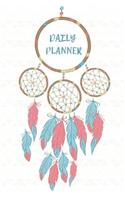 Dreamcatcher Daily Planner: To Do Pocket Writing Notebook Journal Notepad Notes Tracker Scheduler, For Men Women Ladies Teens Personal Goals Appointment Meals Workout Logbook, 