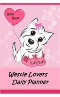 Westie Lovers Boss Babe Daily Planner