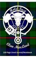 Clan MacLeod 100 Page Lined Journal/Notebook