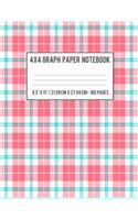 Graph Paper Notebook 4x4