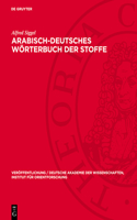 Arabisch-Deutsches Wörterbuch Der Stoffe