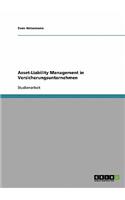 Asset-Liability Management in Versicherungsunternehmen