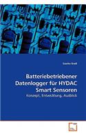 Batteriebetriebener Datenlogger für HYDAC Smart Sensoren