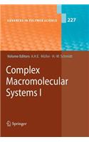 Complex Macromolecular Systems I