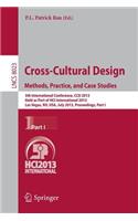 Cross-Cultural Design. Methods, Practice, and Case Studies