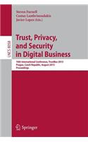Trust, Privacy, and Security in Digital Business