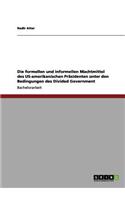 formellen und informellen Machtmittel des US-amerikanischen Präsidenten unter den Bedingungen des Divided Government