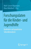 Forschungsdaten Für Die Kinder- Und Jugendhilfe