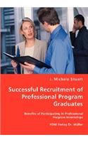 Successful Recruitment of Professional Program Graduates