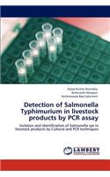 Detection of Salmonella Typhimurium in livestock products by PCR assay