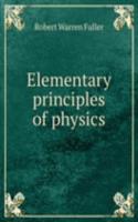 Elementary principles of physics