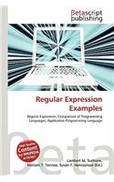 Regular Expression Examples: (English)