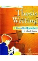 Thesis Writing: Manual for All Researchers