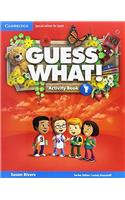 Guess What! Level 1 Activity Book with Home Booklet and Online Interactive Activities Spanish Edition