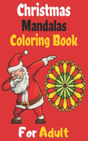 Christmas Mandalas Coloring Book For Adult