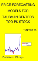 Price-Forecasting Models for Taubman Centers TCO-PK Stock