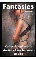 Fantasies (volume 5): Collection of erotic stories of sex between adults