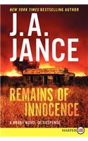 Remains of Innocence: A Brady Novel of Suspense [Large Print](16 Joanna Brady Mysteries)