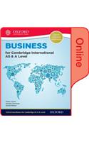 Business for Cambridge International as & a Level Online Student Book