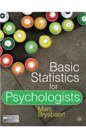 Basic Statistics for Psychologists