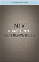 NIV, Reference Bible, Giant Print, Hardcover, Red Letter Edition, Comfort Print