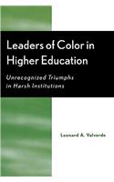 Leaders of Color in Higher Education