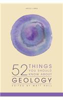 52 Things You Should Know About Geology