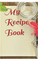 My Recipe Book: Raspberry Jam themed My Recipe Book