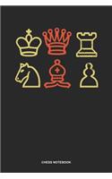 Chess Notebook: Dotted Log Book For Chessplayer: Chess Board Journal Vintage Retro Gift