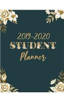 Student Planner 2019-2020: Daily Monthly & Weekly Planner Academic Year August 2019 - July 2020 Organizer Calendar and Agendas School Year 2019-2020 for College, University an