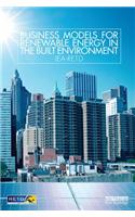 Business Models for Renewable Energy in the Built Environment