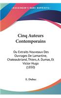 Cinq Auteurs Contemporains