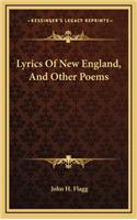 Lyrics of New England, and Other Poems