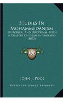 Studies in Mohammedanism