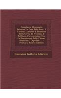 Forestiere Illuminato Intorno Le Cose Pilu Rare, E Curiose, Antiche E Moderne Della Cittla Di Venezia, E Dell'isole Circonvicine