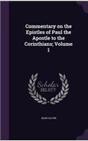 Commentary on the Epistles of Paul the Apostle to the Corinthians; Volume 1