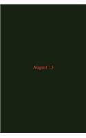 August 13